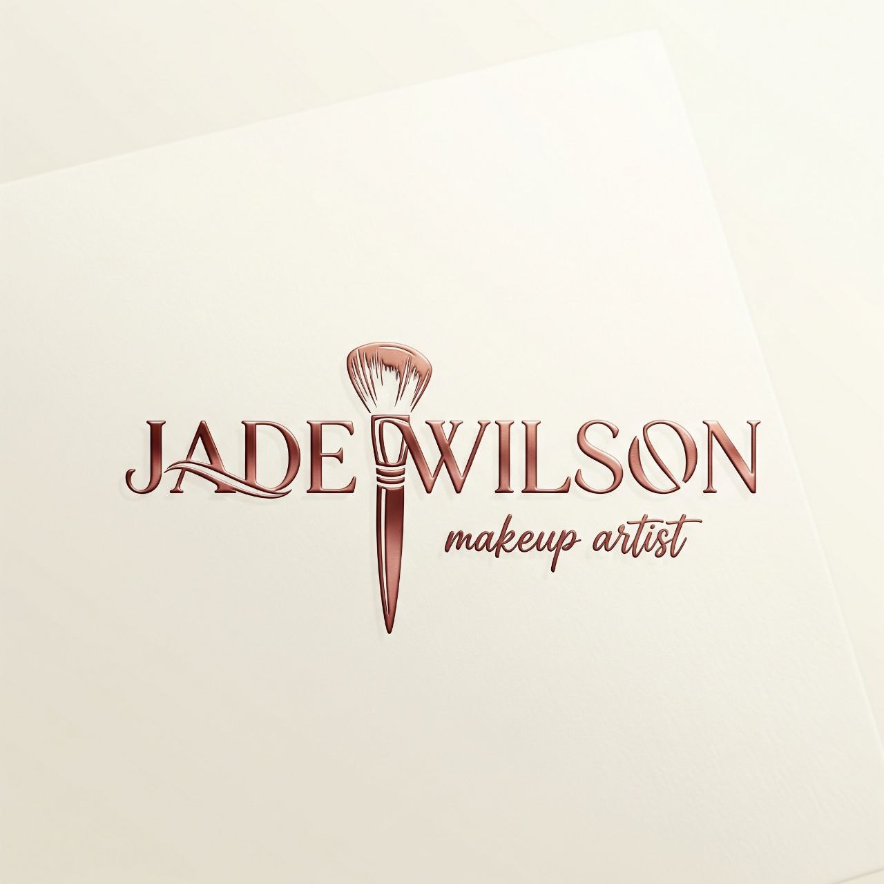 Jade Wilson makeup artist brand mark